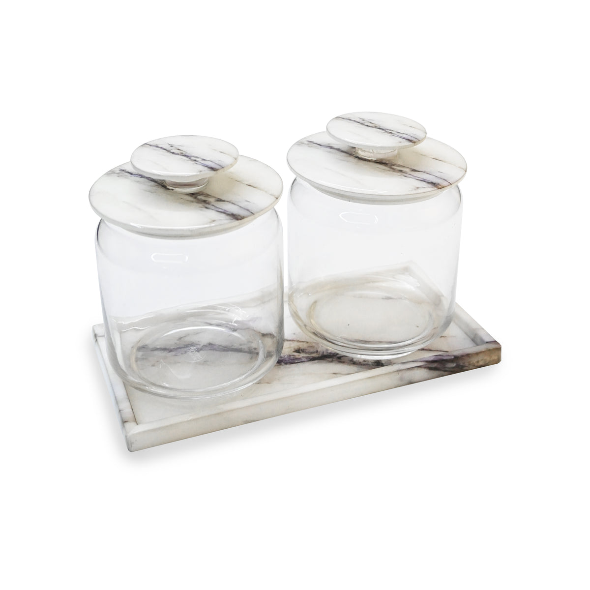 Italian Marble: Jar Platter