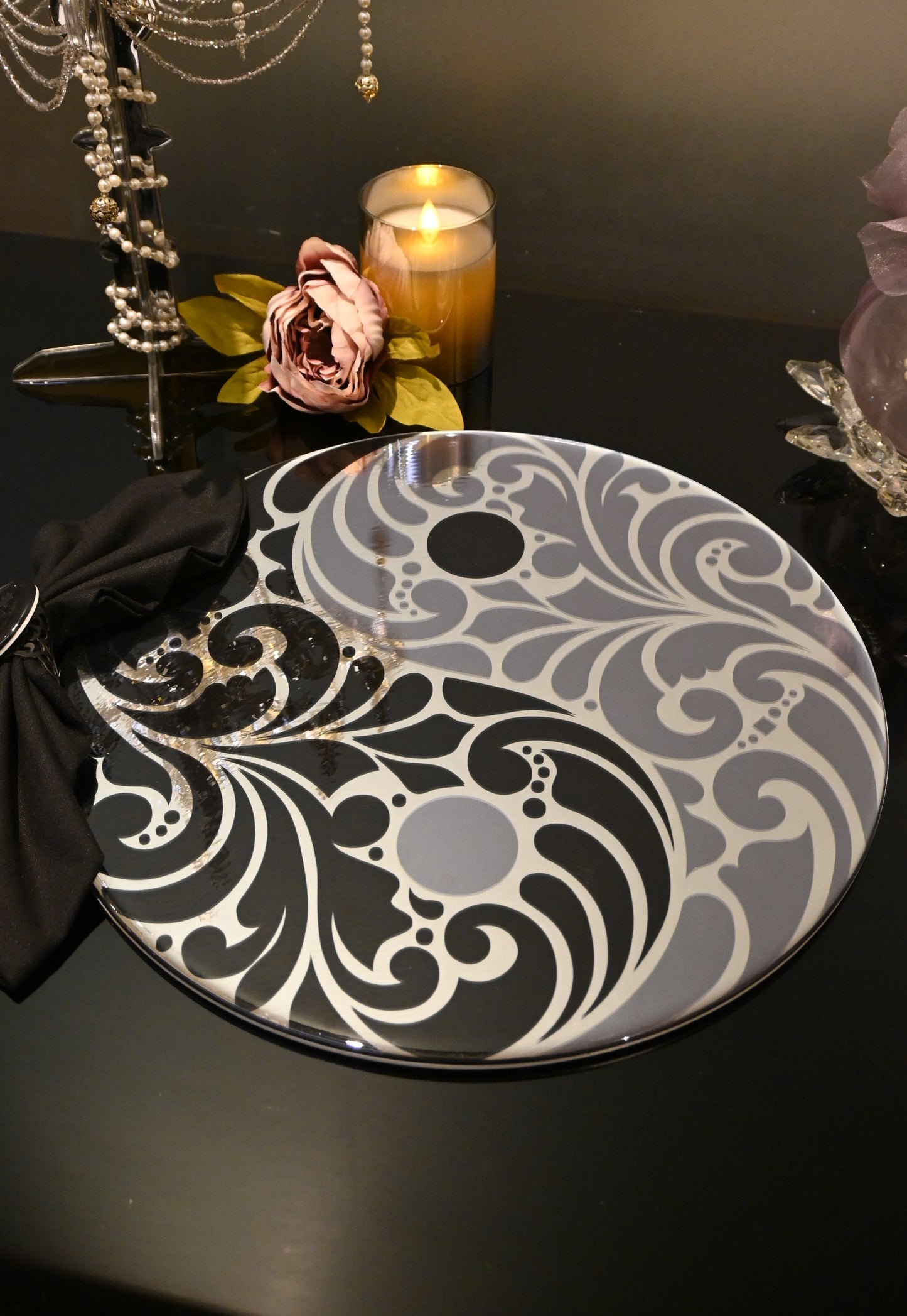 Yin & Yang: Round Placemat