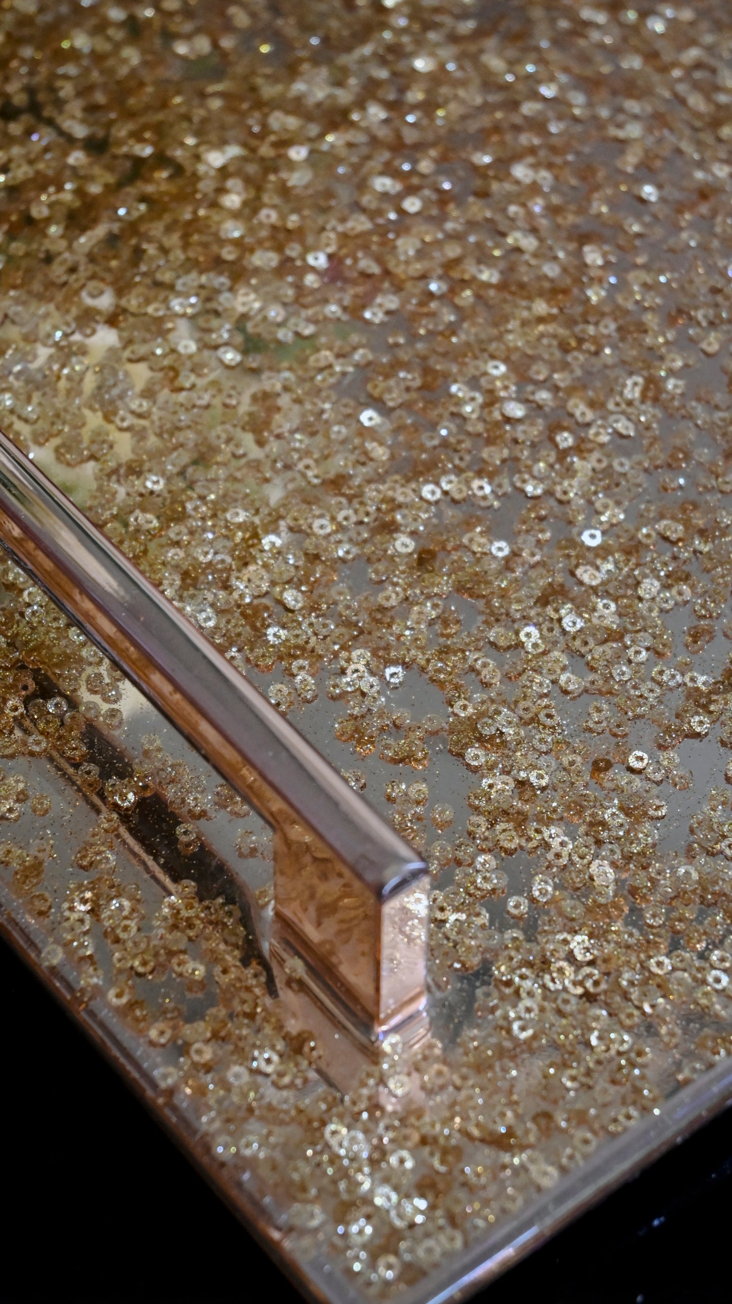 Full Rose Gold Sequins: Standard Tray