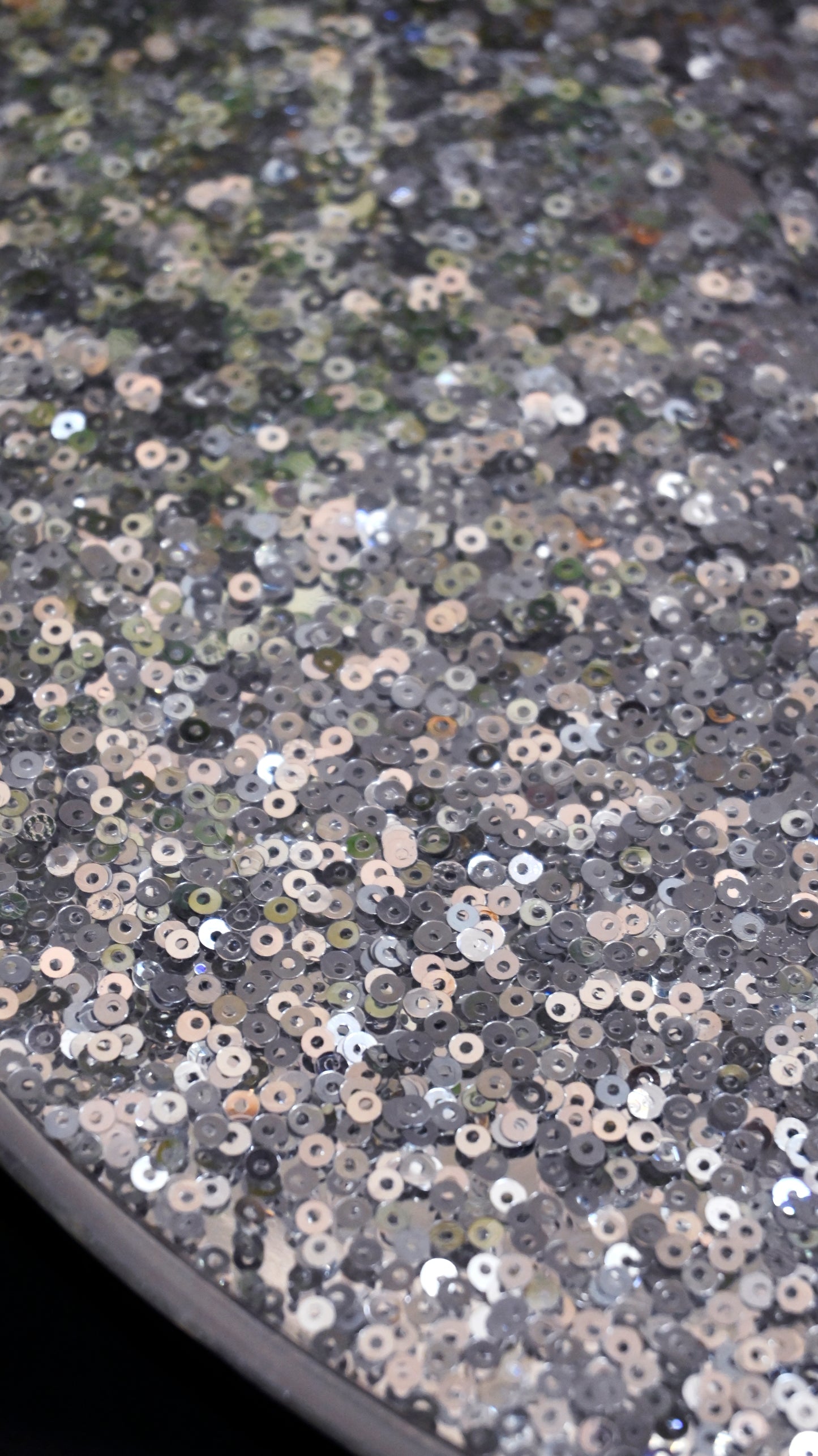 Silver Sequins: Placemat