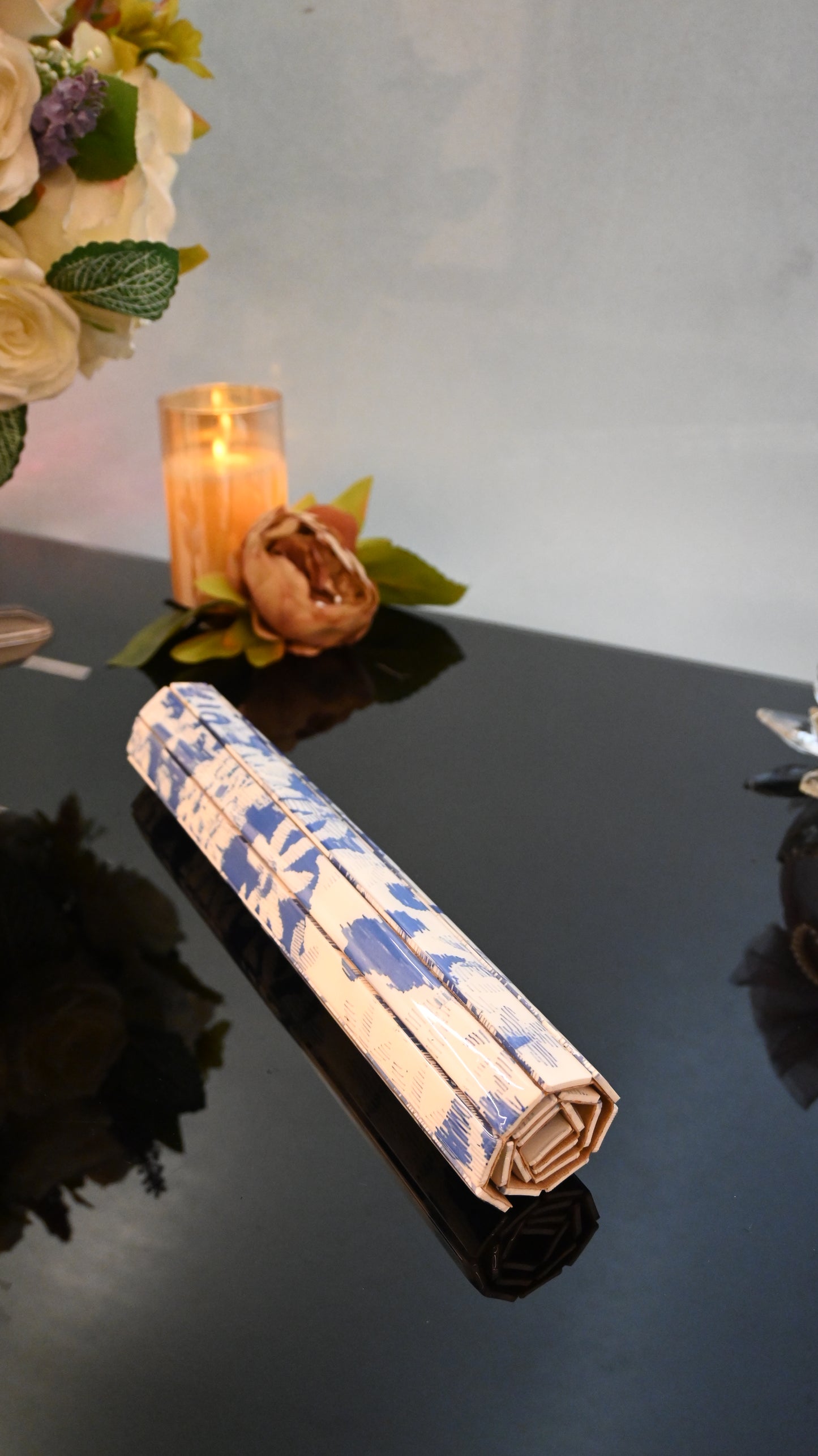 Floral Blue: Flexi Placemat