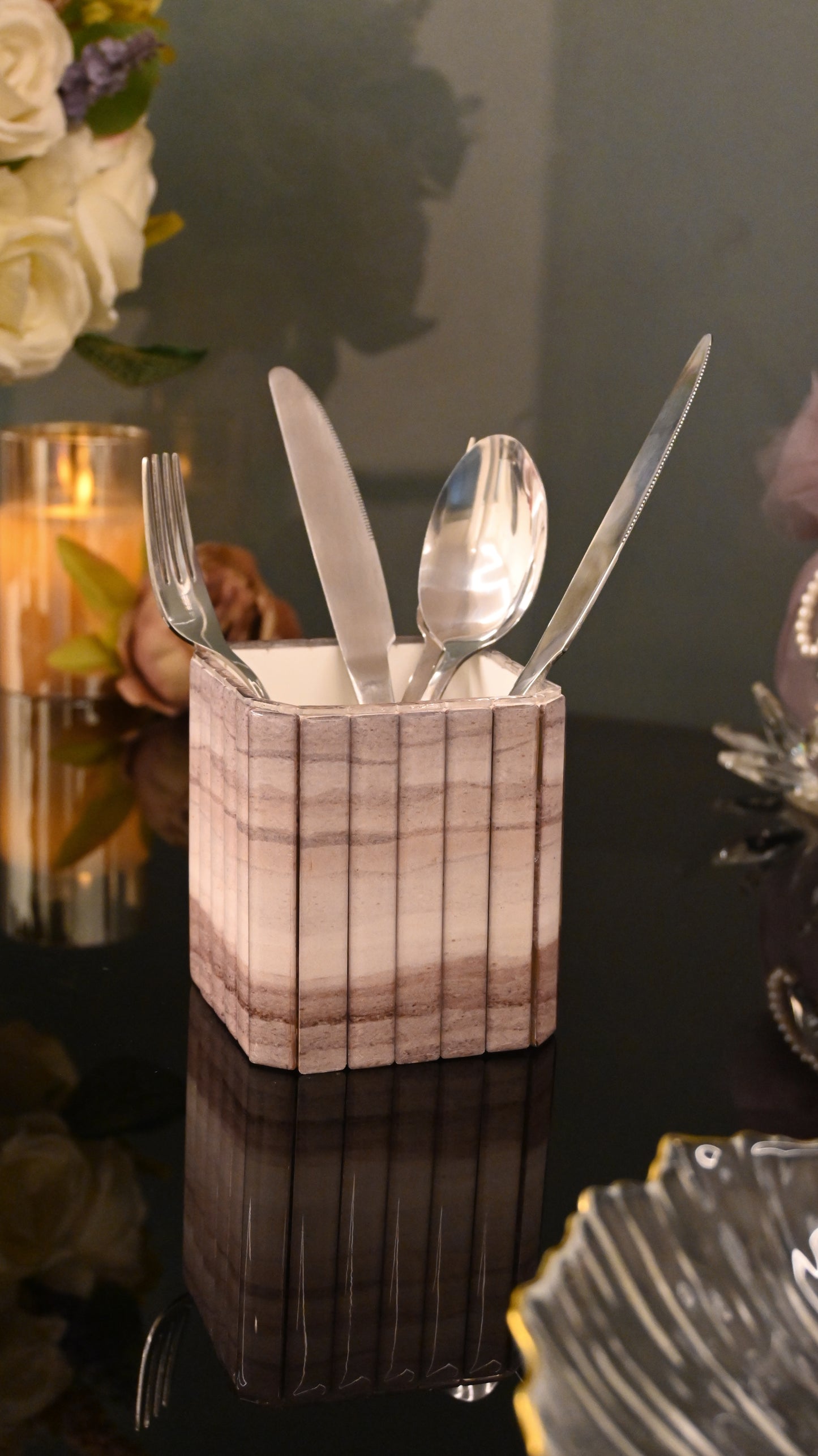 Sand Dunes: Cutlery Holder