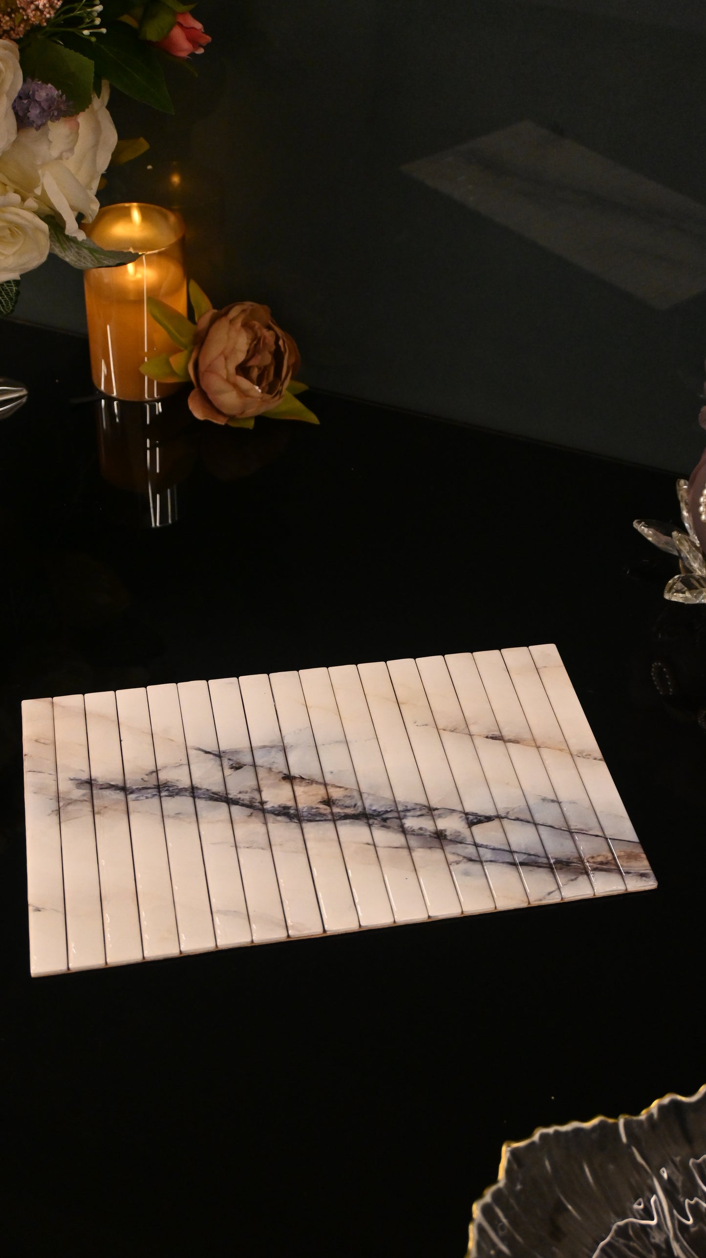 Italian Marble: Flexi Placemat (13" x 7.5")