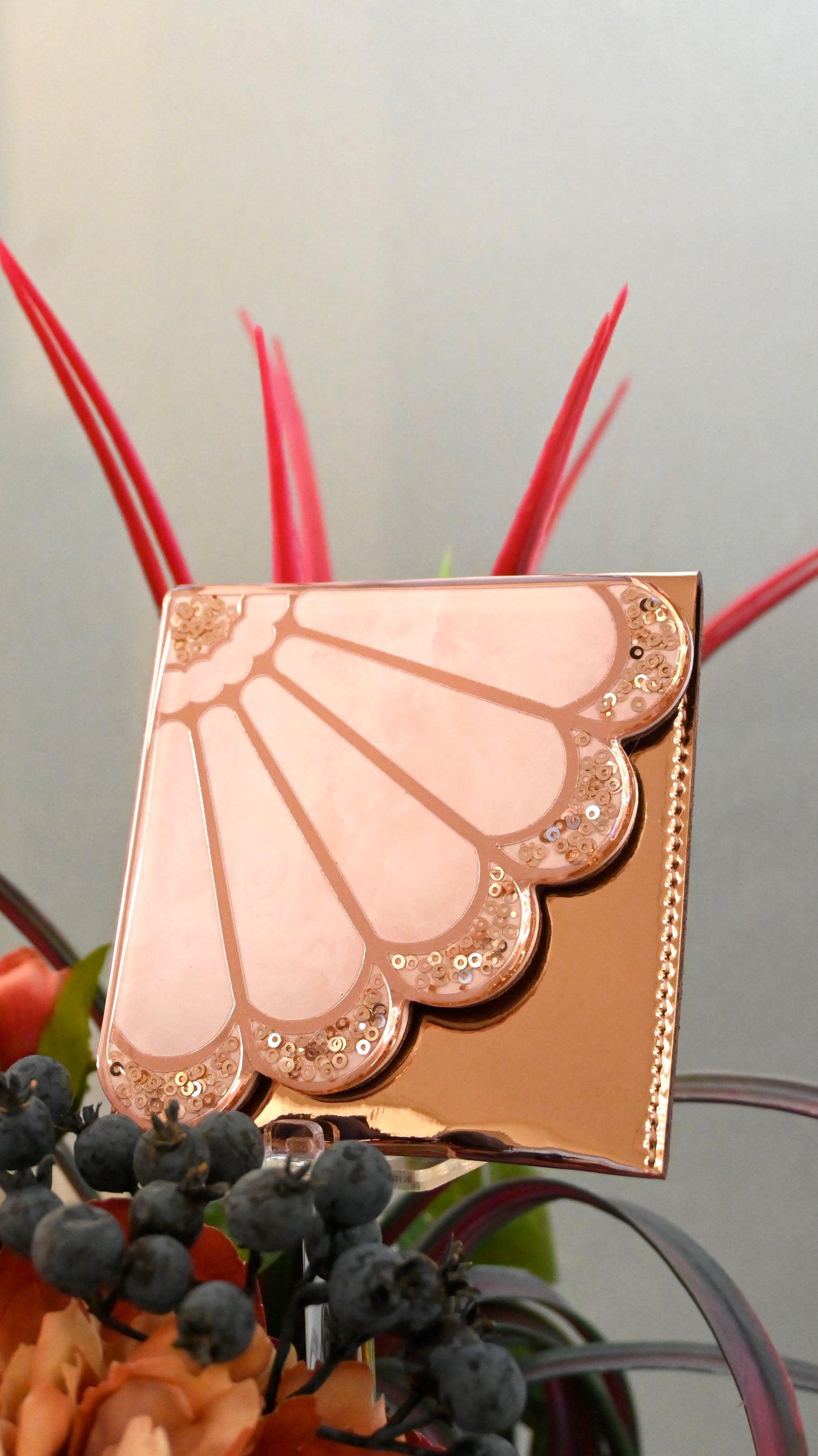 Daisy Rose Gold: Small Clutch