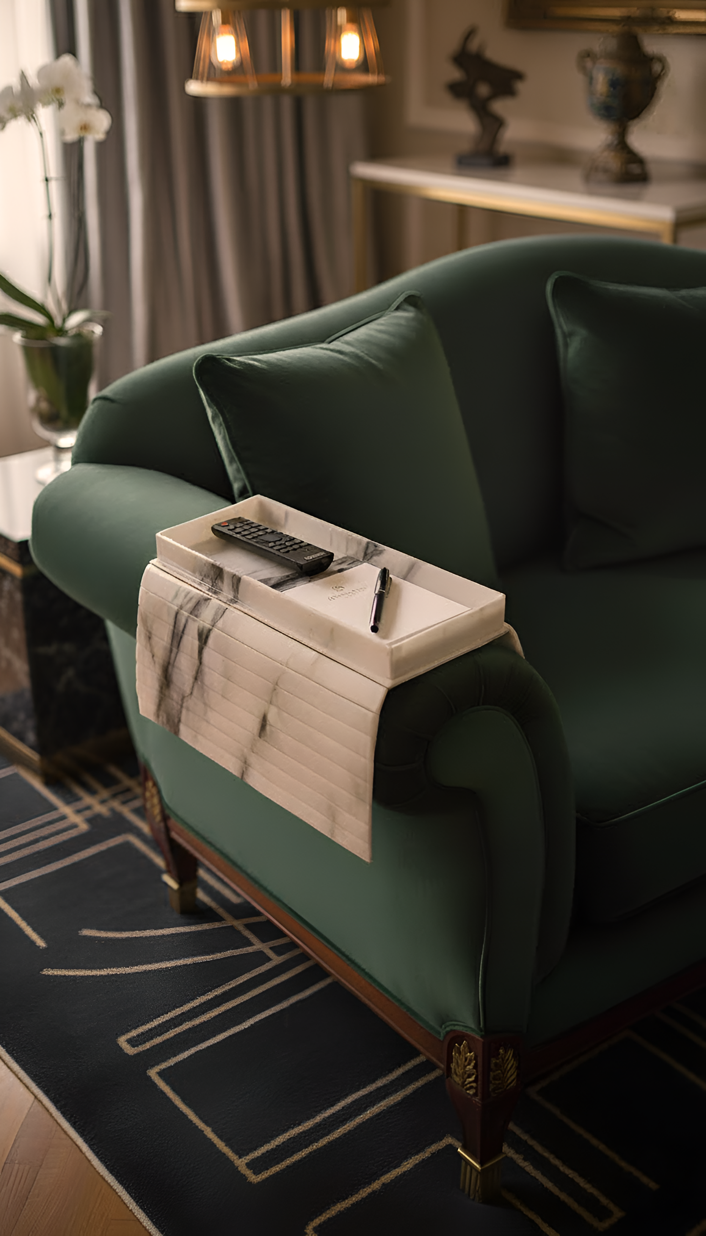 Italian Marble: Sofa Tray