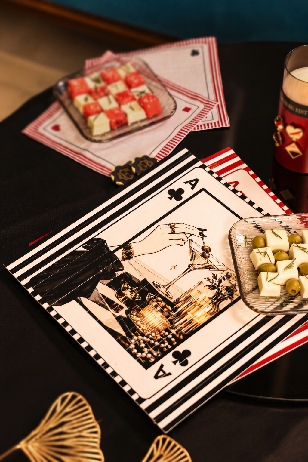 Games Night: Ace of Clubs Flexi Placemat