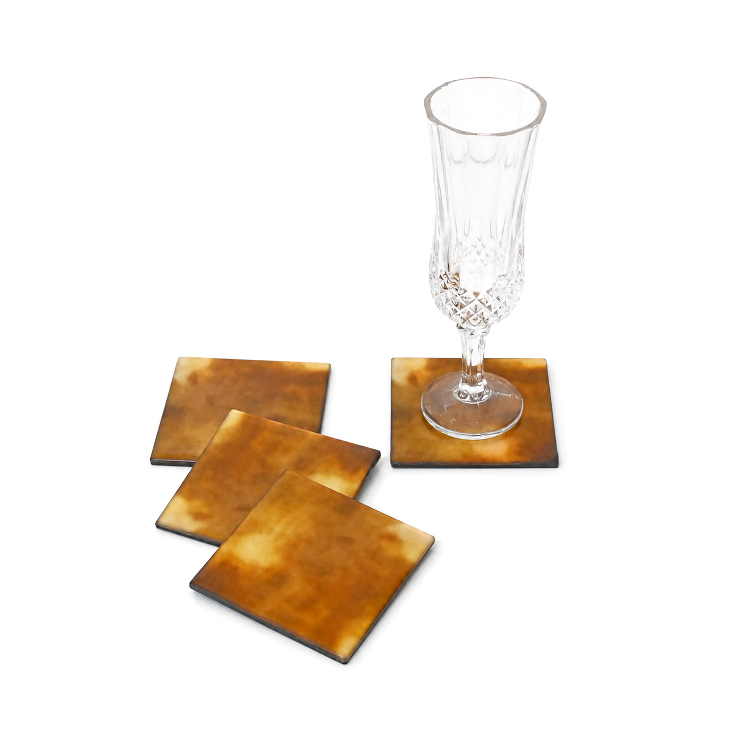 Metallic Gold: Coasters (Set of 4)