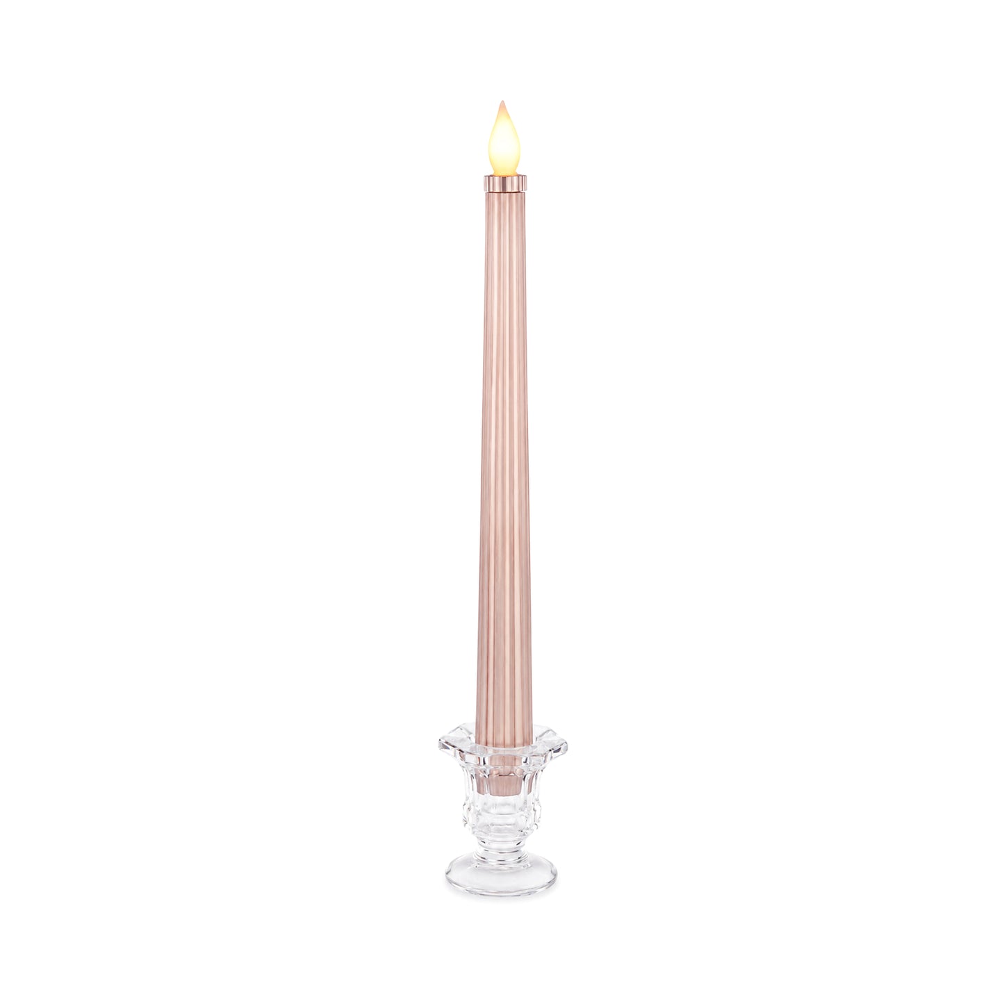 Metallic Pink: Sleek Candle