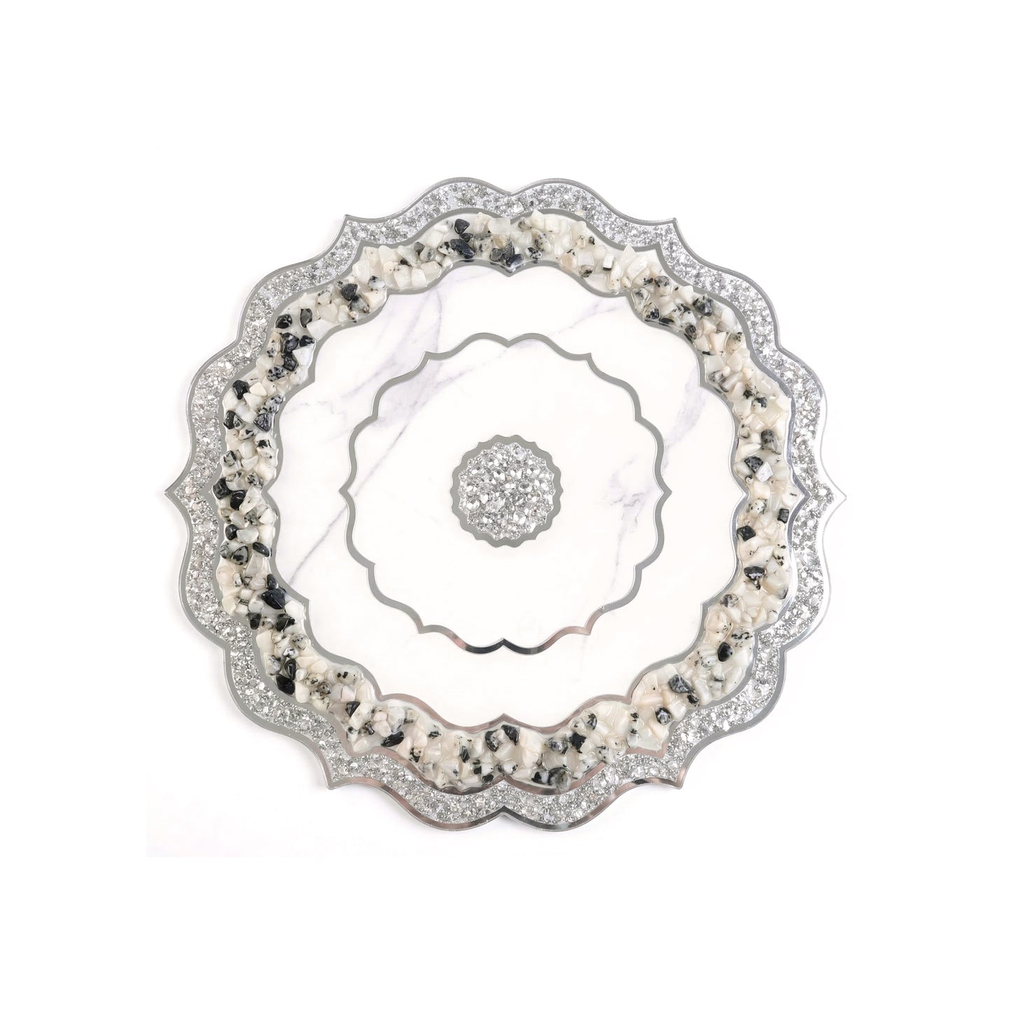 Rose Stones White: Placemat
