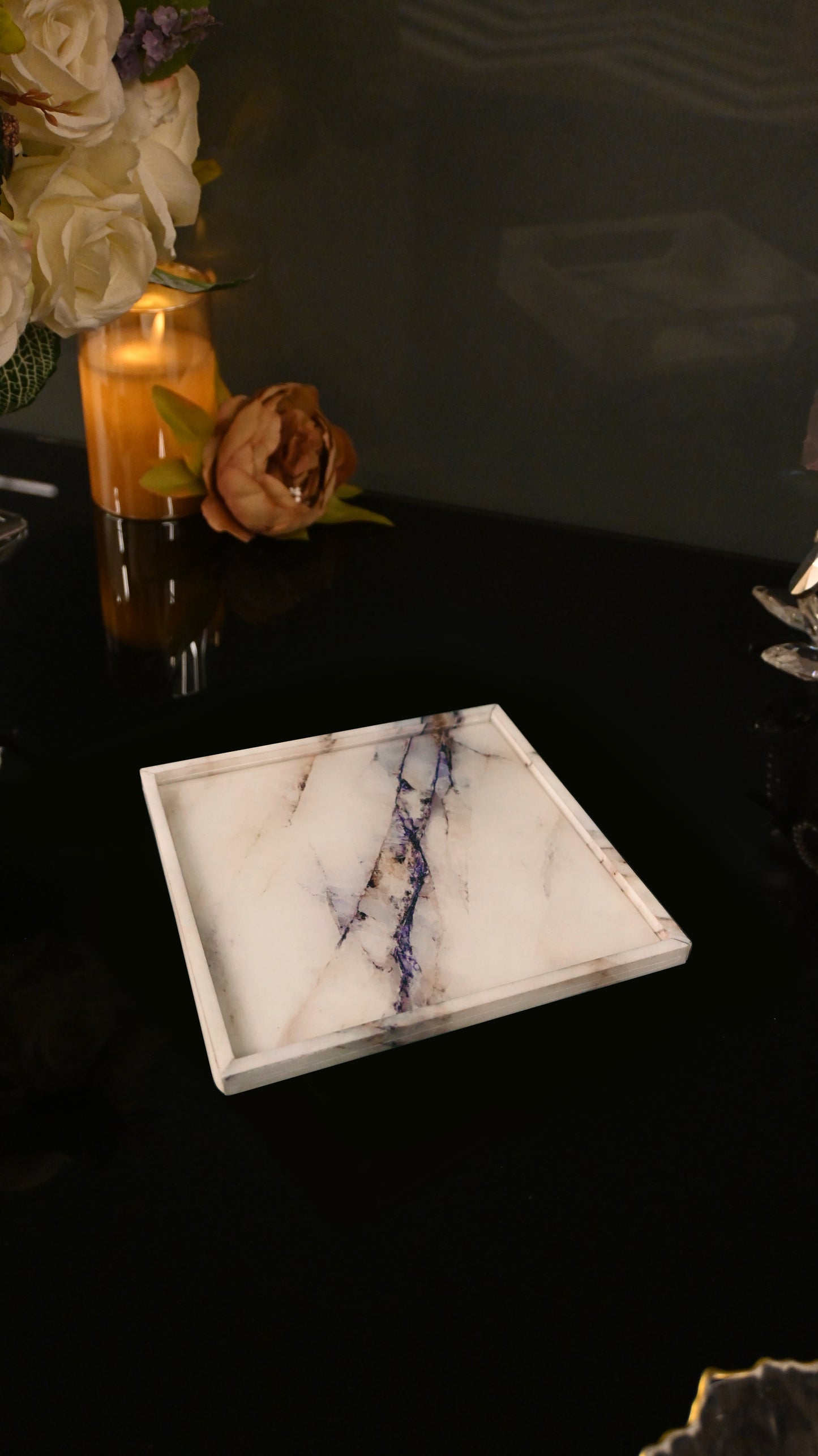 Italian Marble: Platter Tray