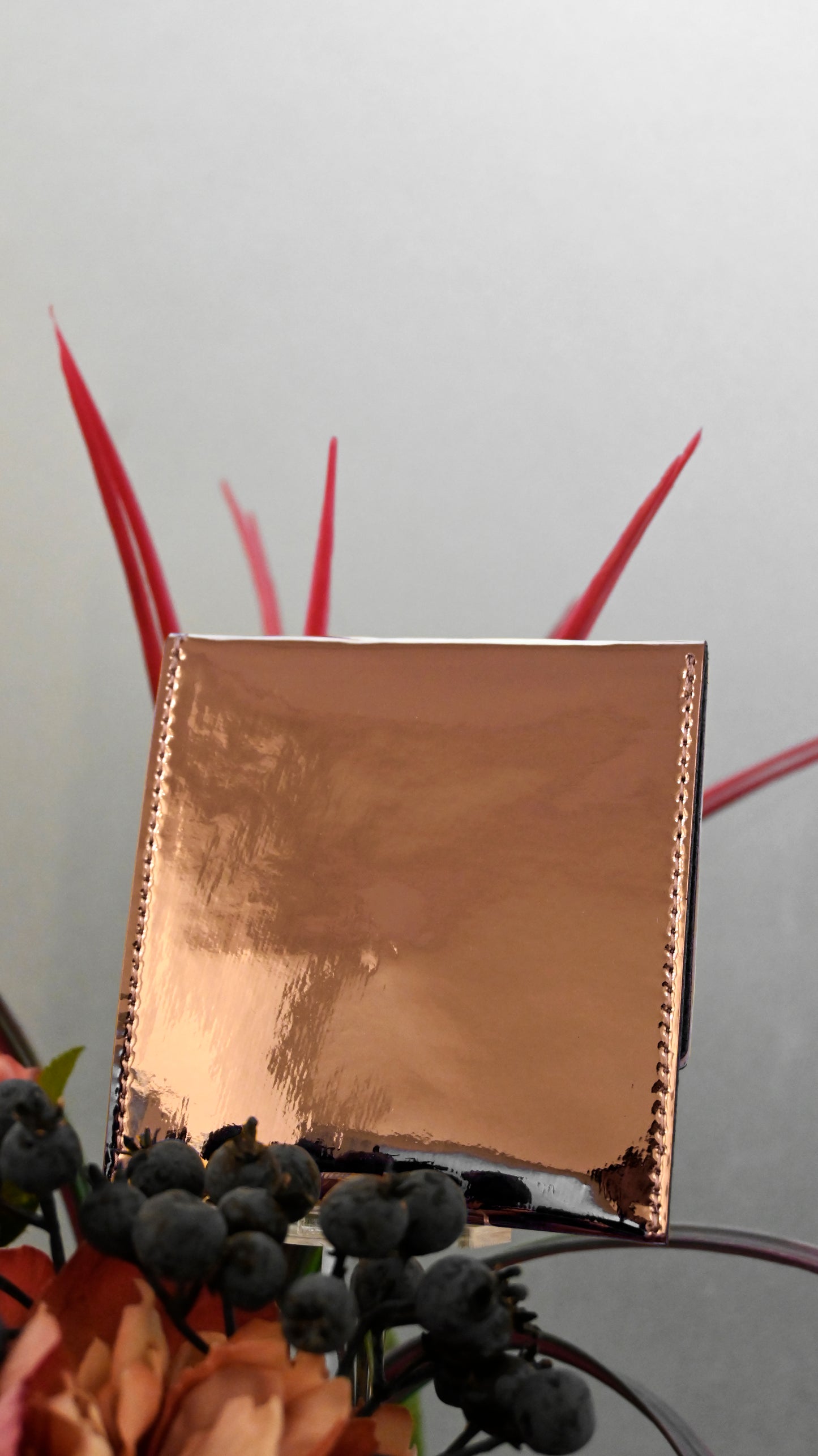 Rose Gold Rose Stones: Small Clutch