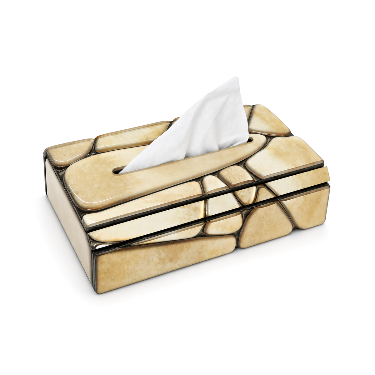 Pebbles: Sleek Tissue Box