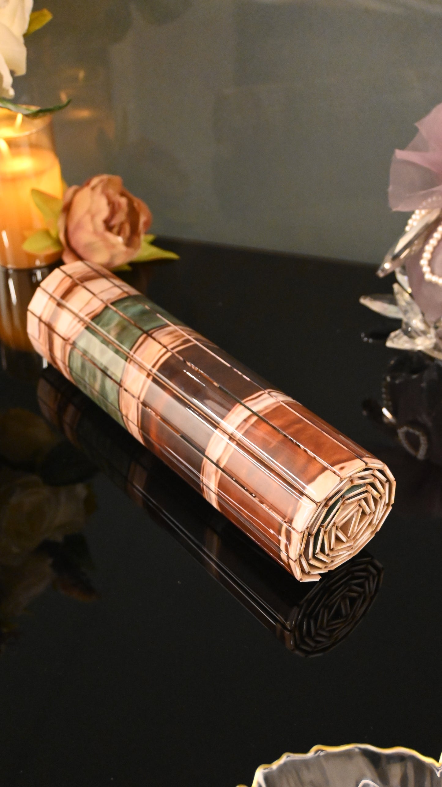 Earth Marble: Flexi Table Runner