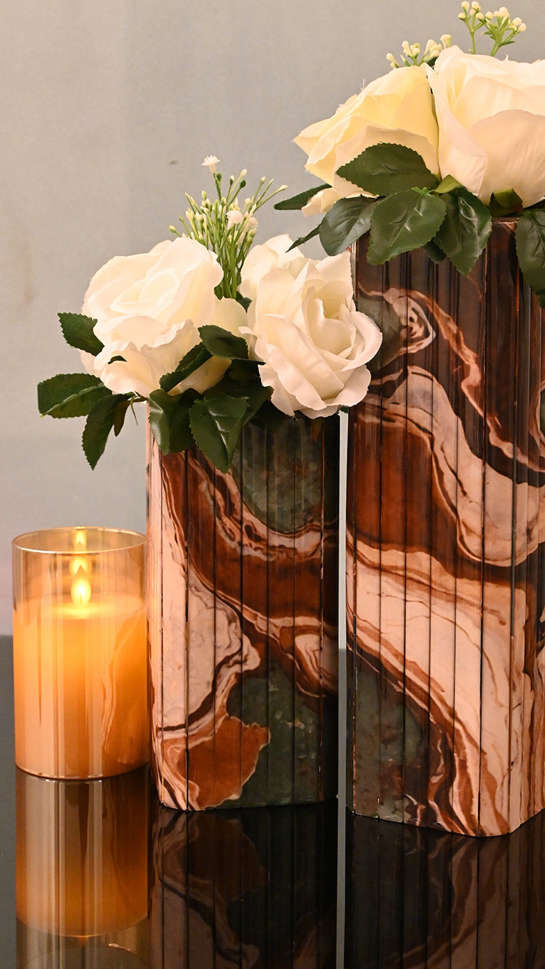 Earth Marble: Flexi Medium Vase