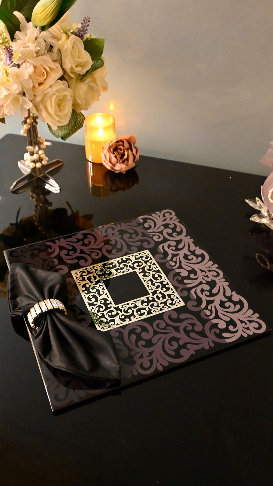 Black Imperial: Square Placemat