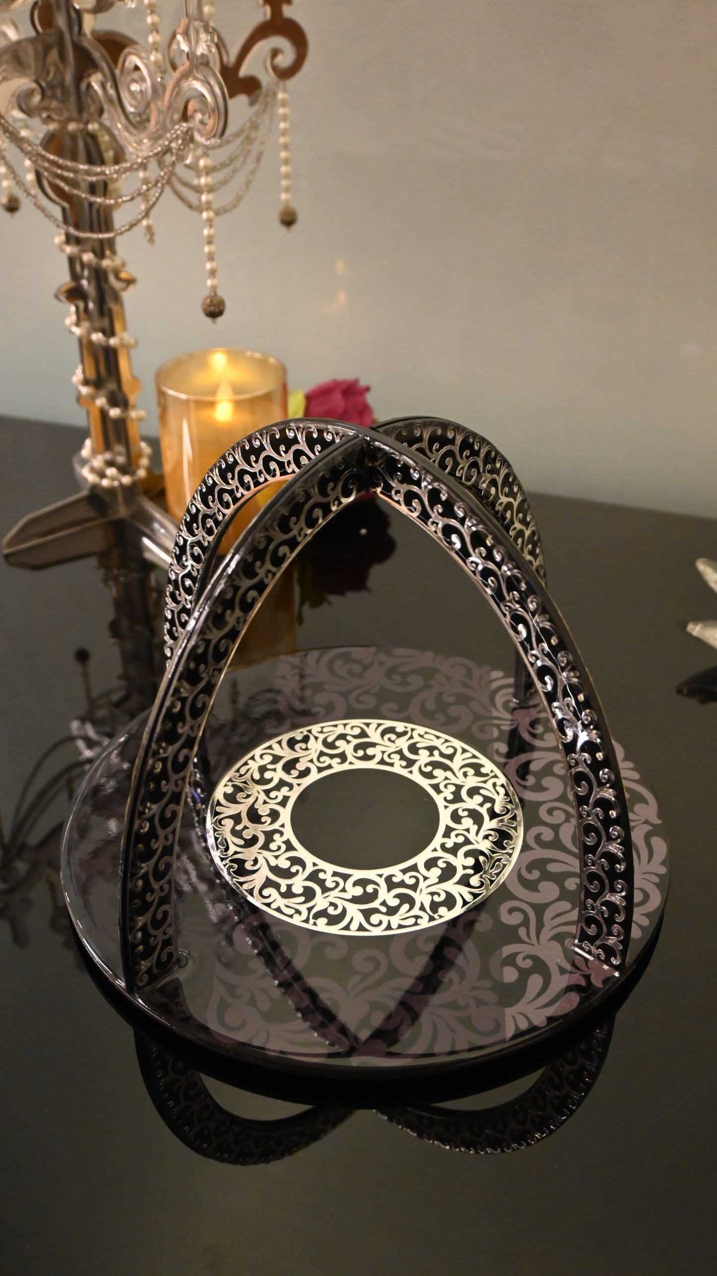 Black Imperial: Criss Cross Platter