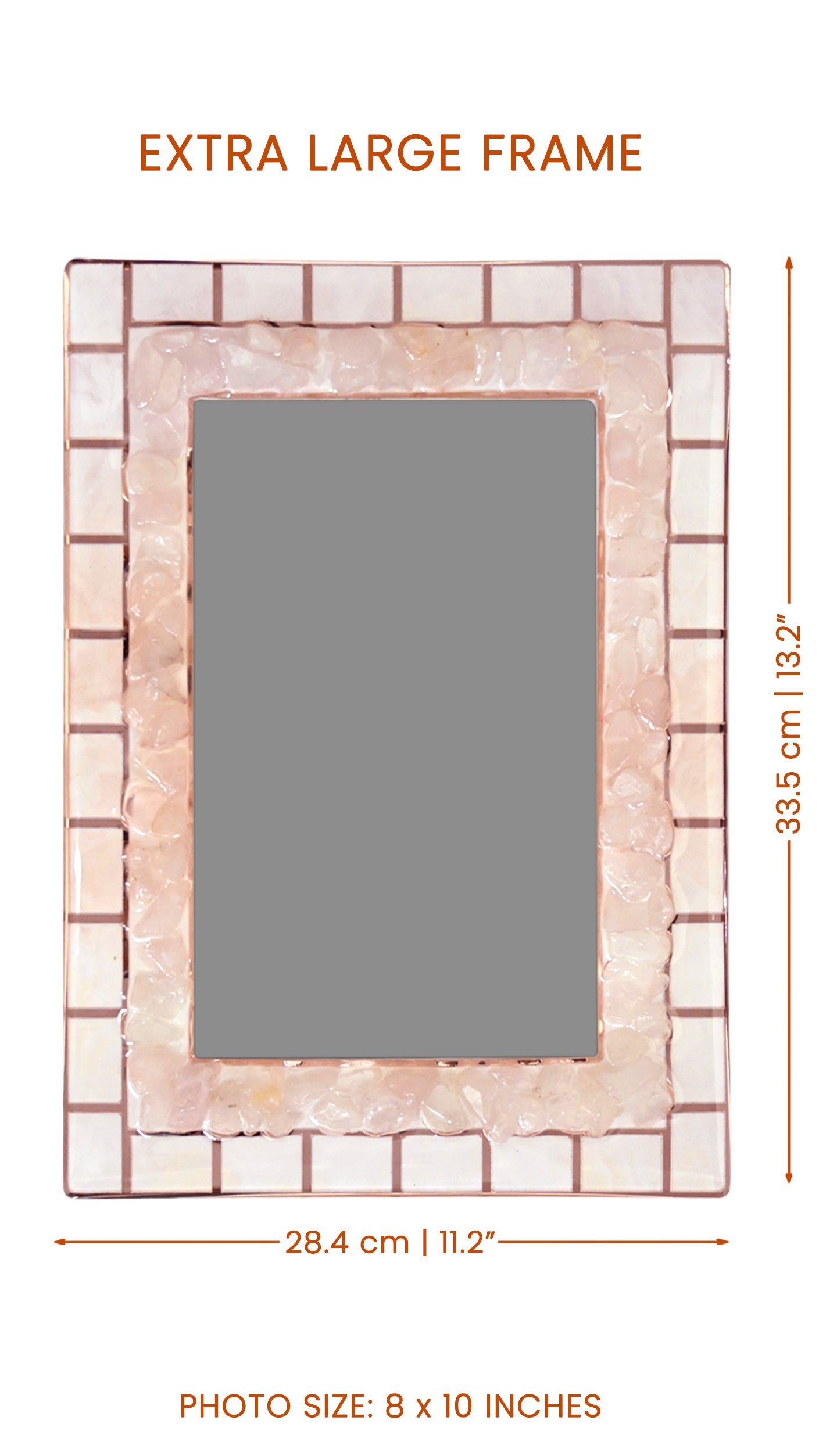 Stones Pink: Photo Frame