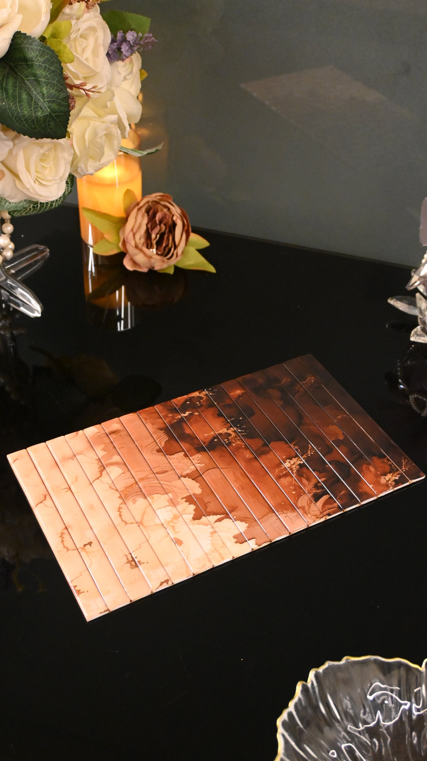 Golden Fade: Flexi Placemat (13" x 7.5")