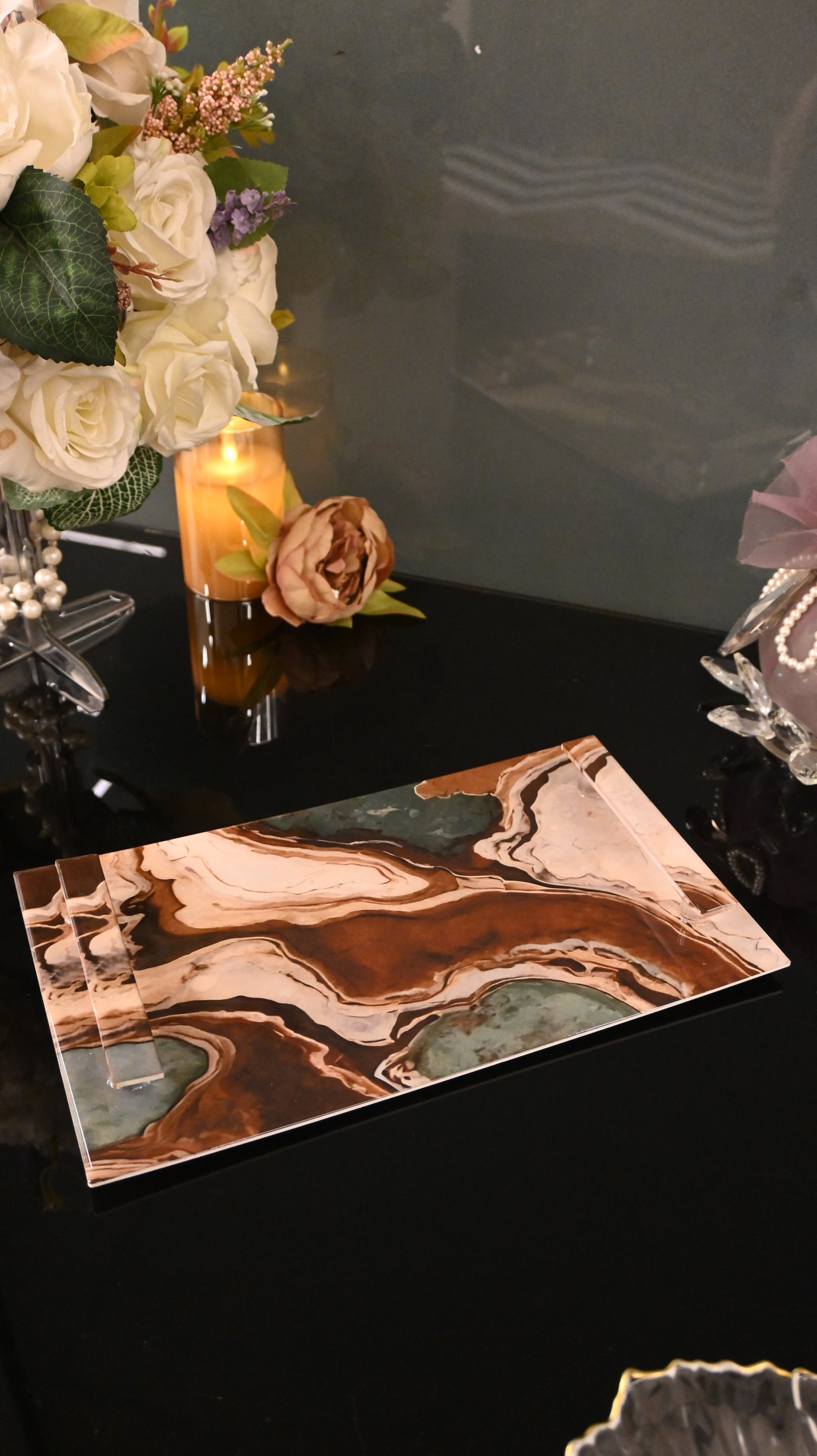 Earth Marble: Medium Tray