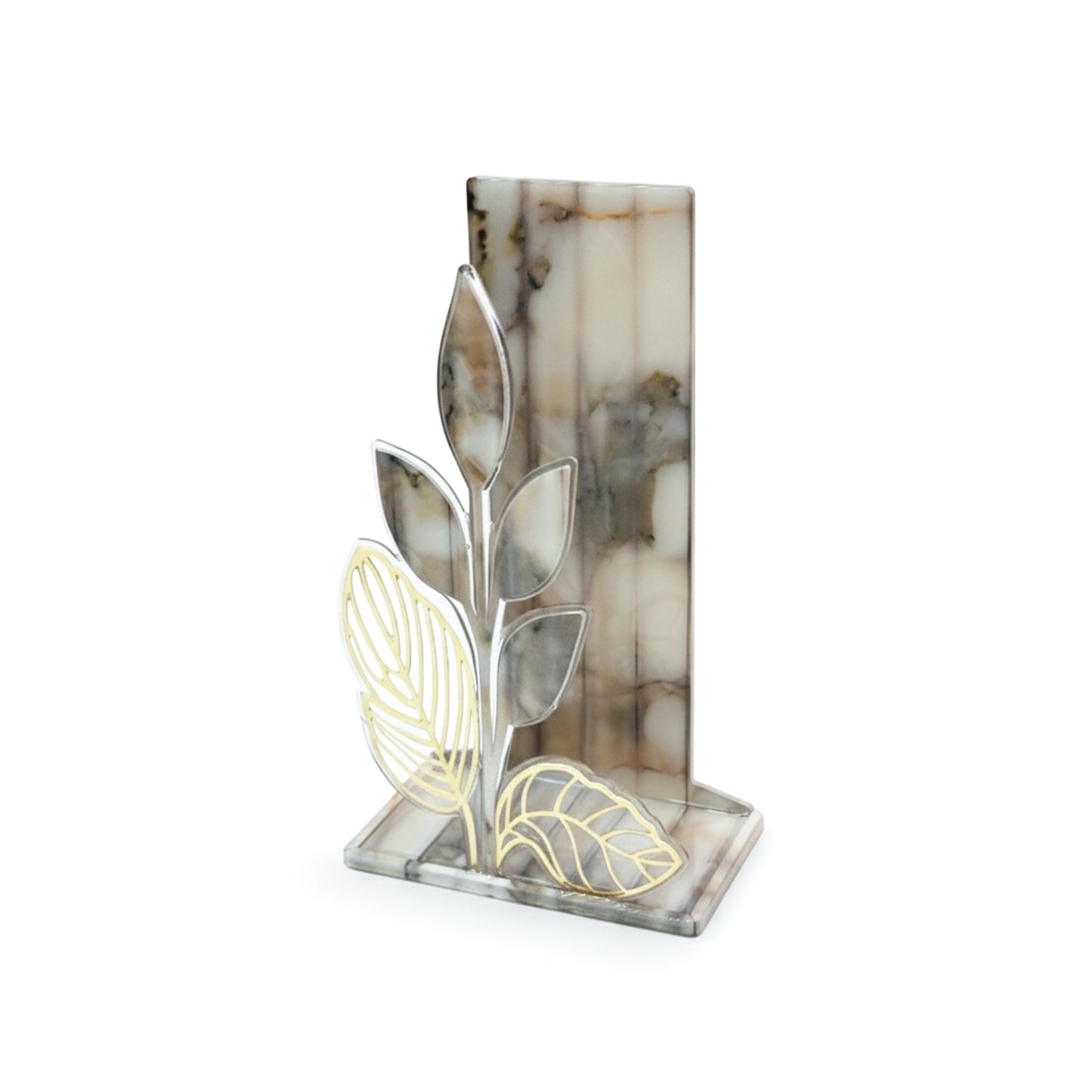 Fluted Marble Green: Towel Holder
