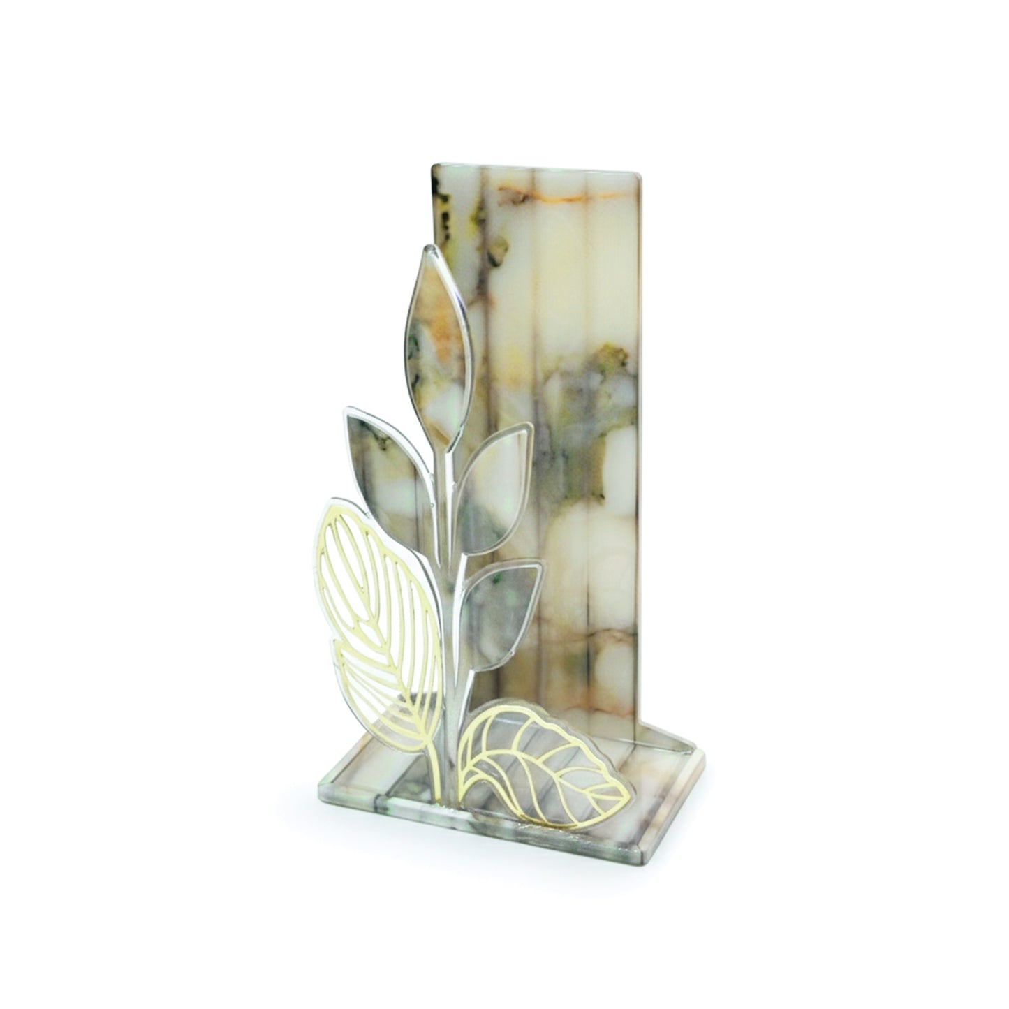Fluted Marble Green: Towel Holder