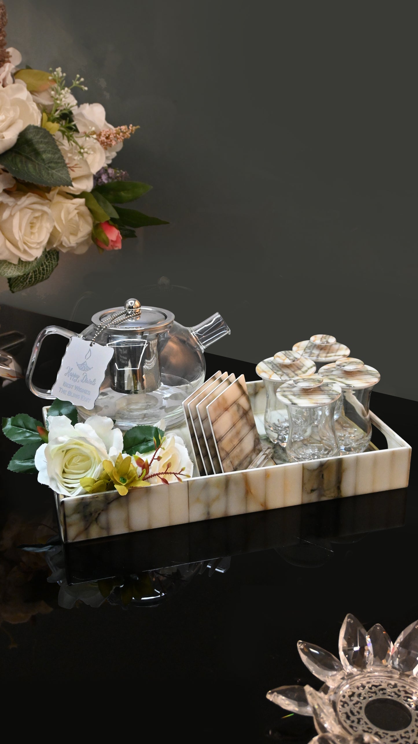 Gift Set : Heating Tea Pot