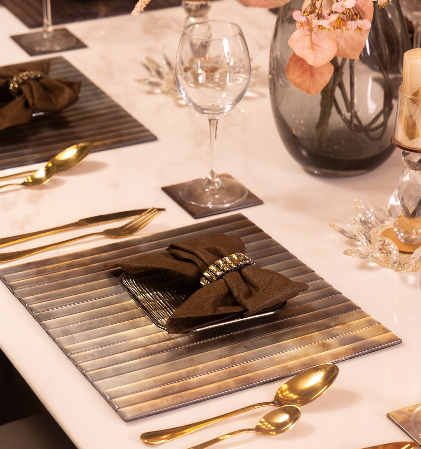 Metallic Silver: Flexi Placemat