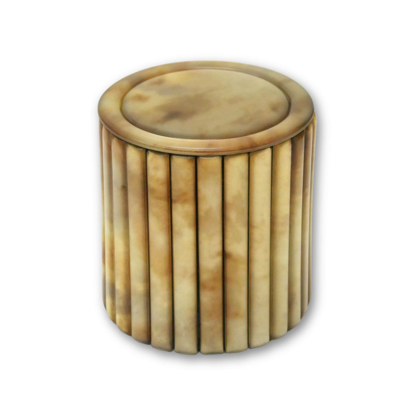 Metallic Silver: Storage Jar
