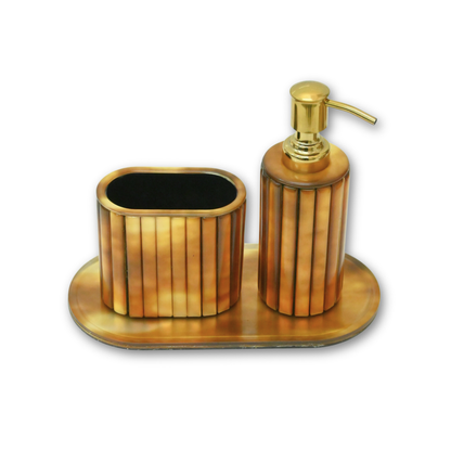 Metallic Gold: Bathroom Set