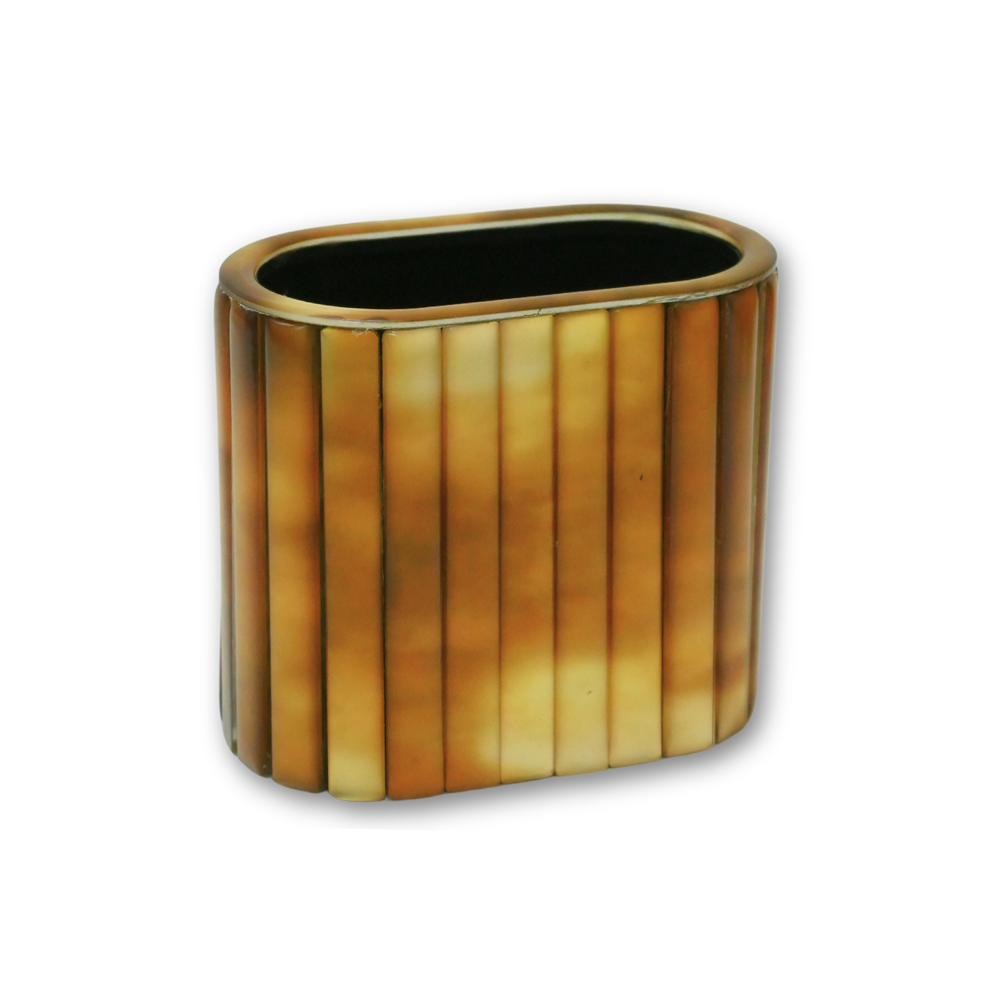 Metallic Gold: Capsule Brush Holder