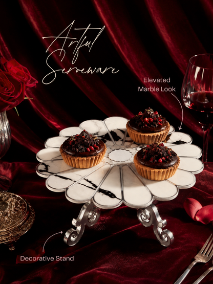 Daisy White: Cake Stand 8''