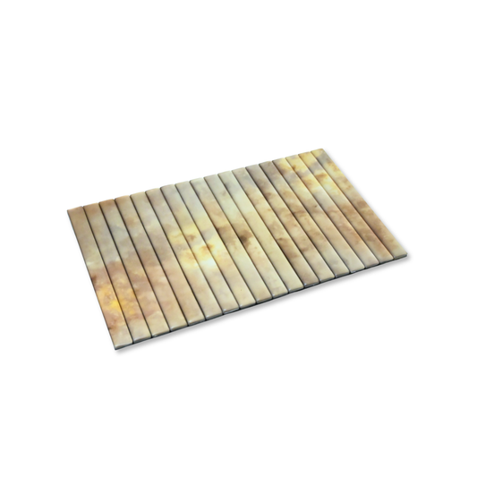 Metallic Silver: Flexi Placemat (7.5" x 13")