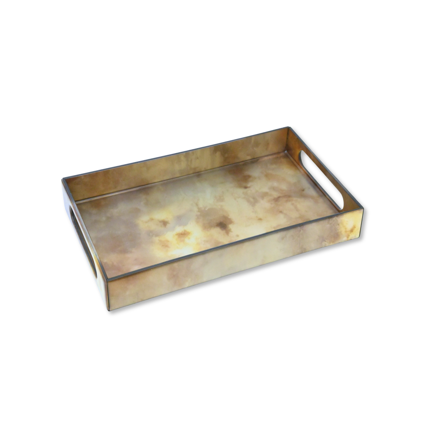 Metallic Silver: Medium 4 Wall Tray