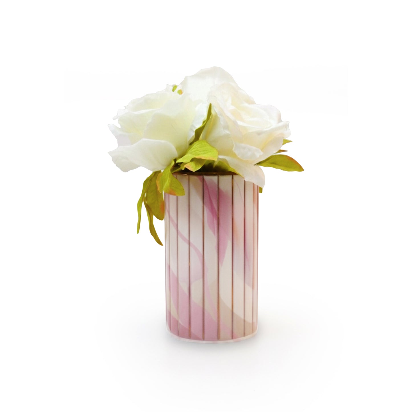 Pink Bloom: Bamboo Vase