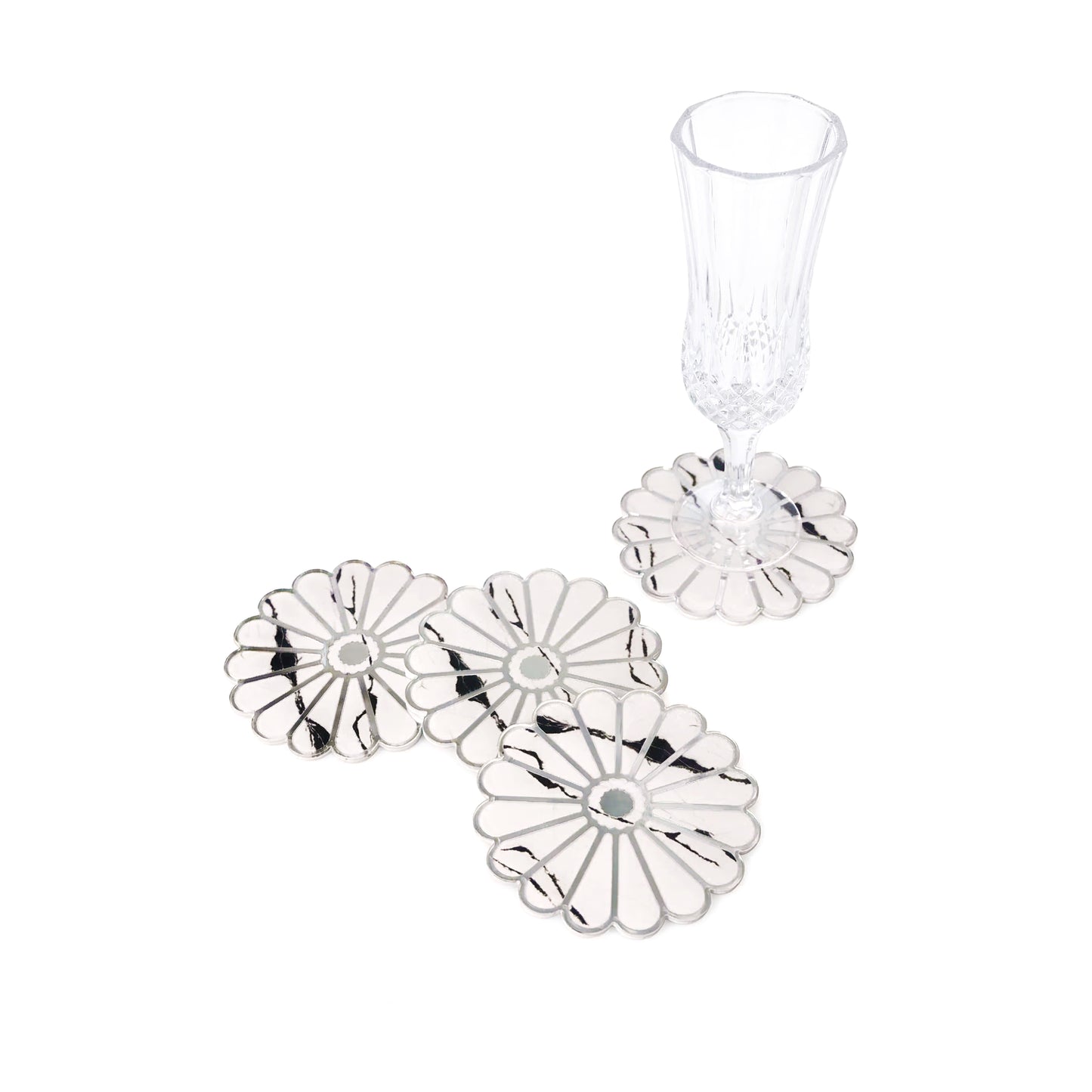Daisy White: Coaster (Set Of 4)