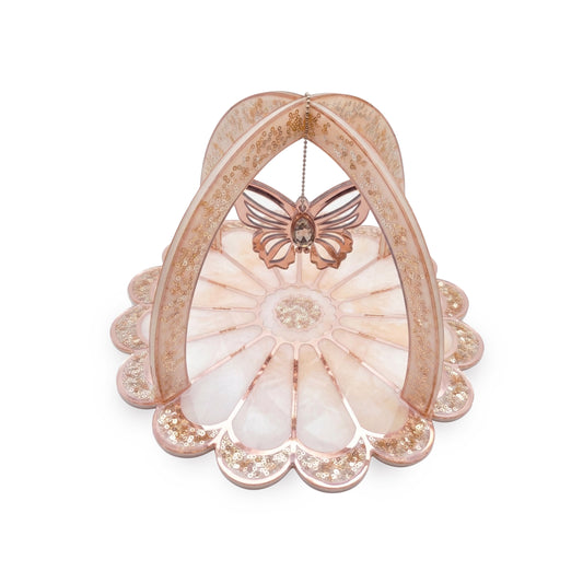 Daisy Rose Gold: Criss-Cross Serving Platter