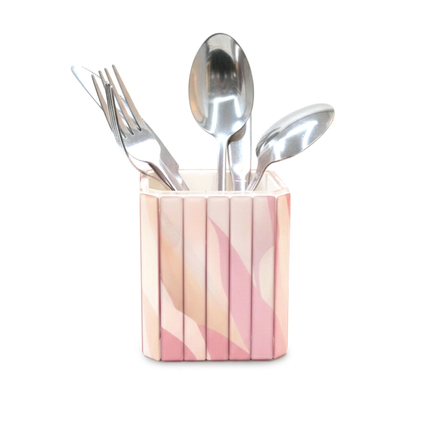 Pink Bloom: Cutlery Holder