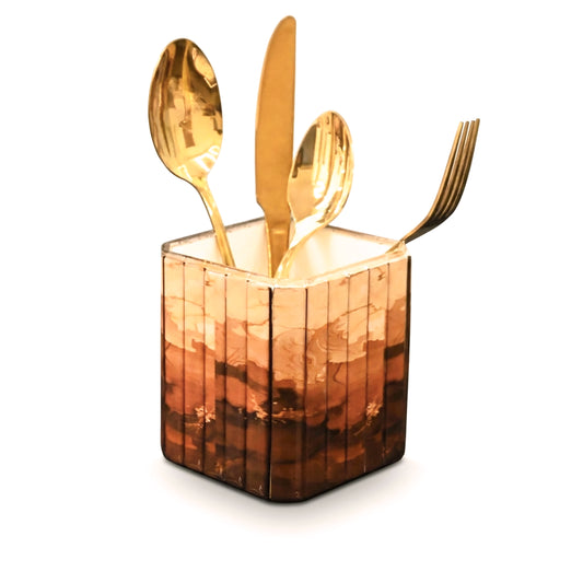 Golden Fade: Cutlery Holder