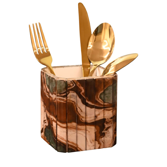 Earth Marble: Cutlery Holder