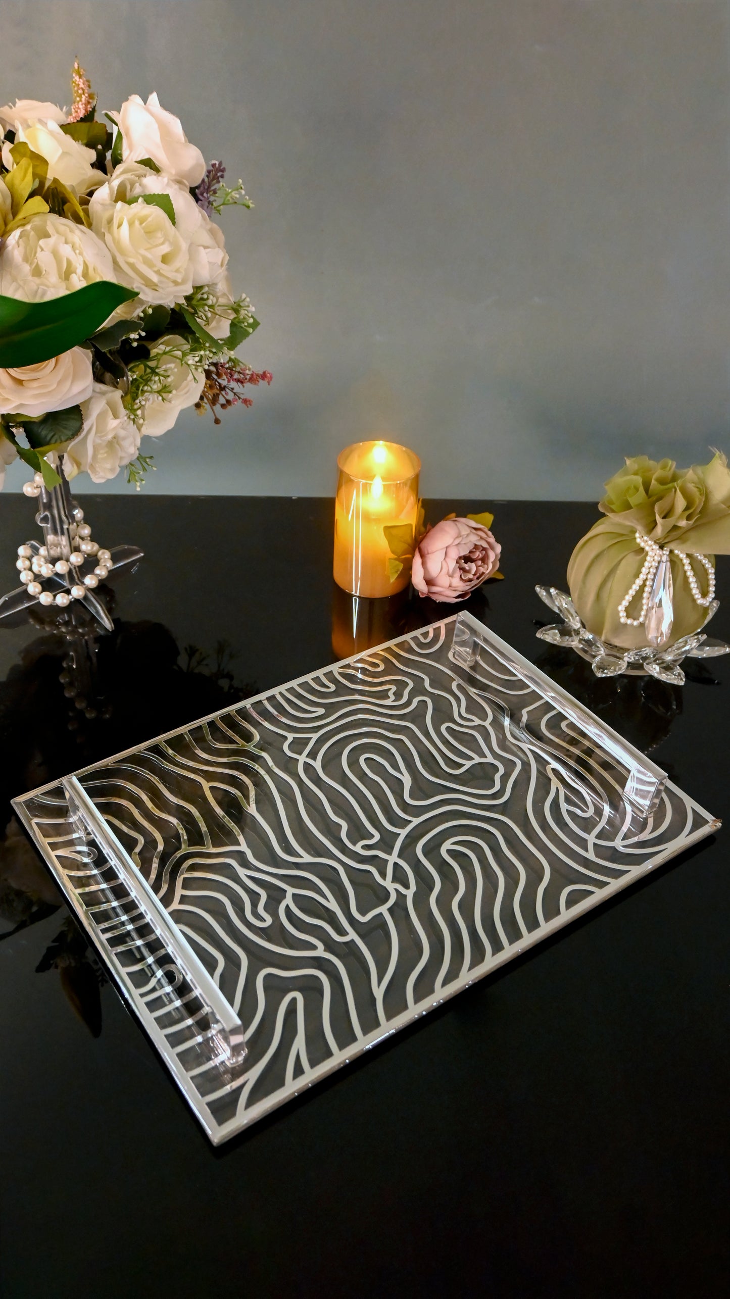 Silver Wave: Standard Tray