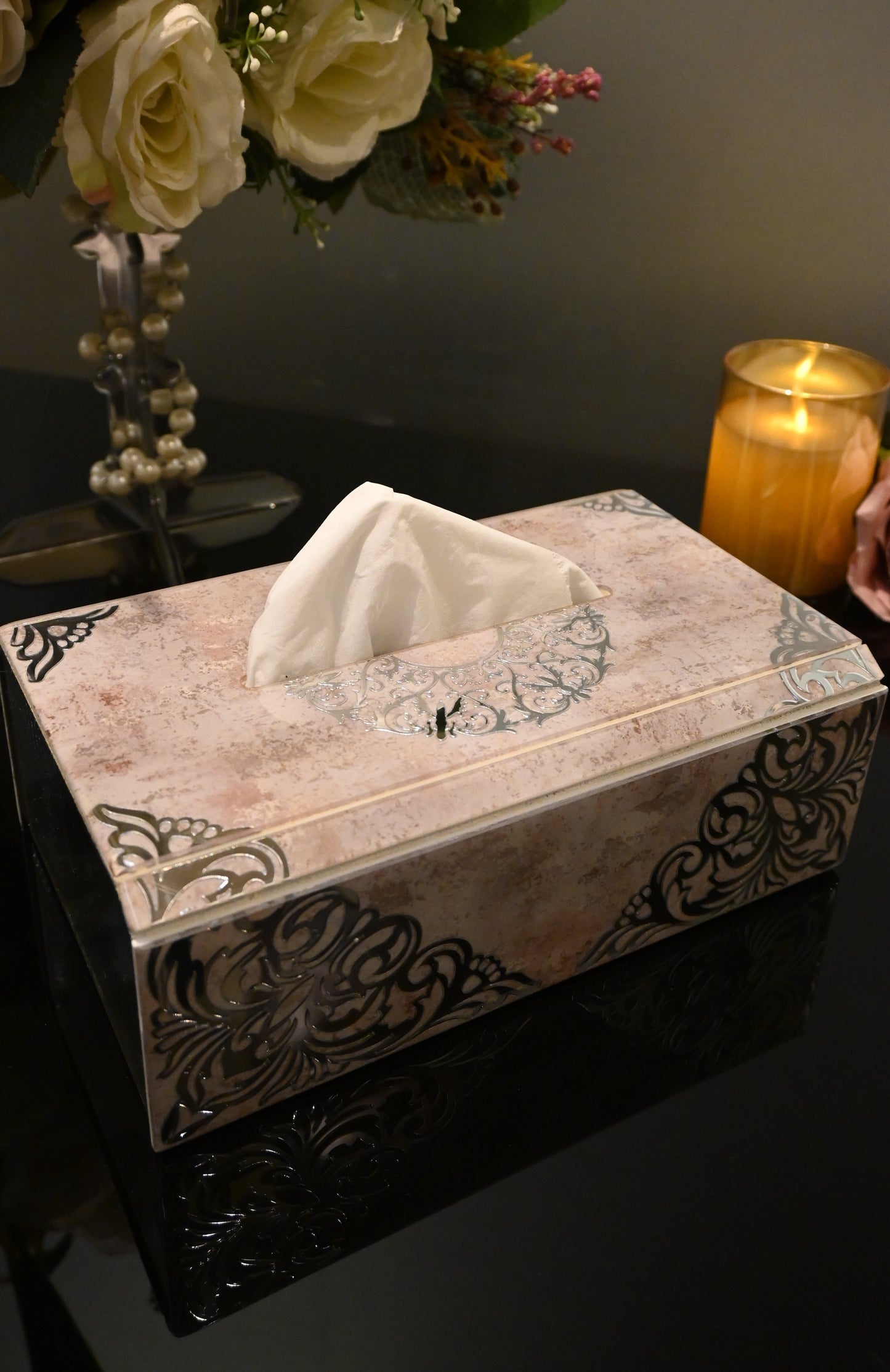 Royal Beige: Tissue Box