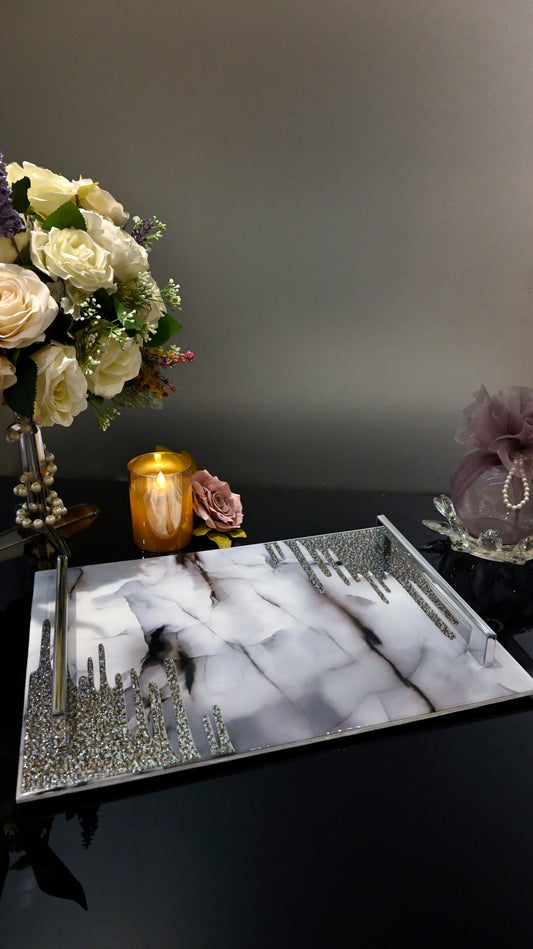 Crystal Droplets Grey: Standard Tray