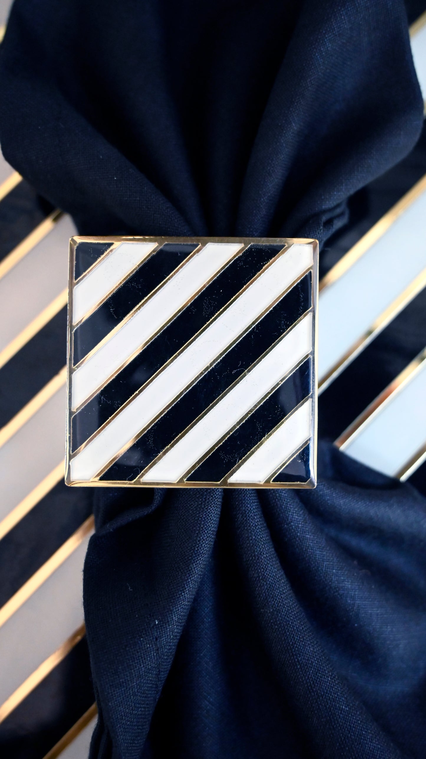 Black & White Zebra: Napkin Ring (Set Of 4)