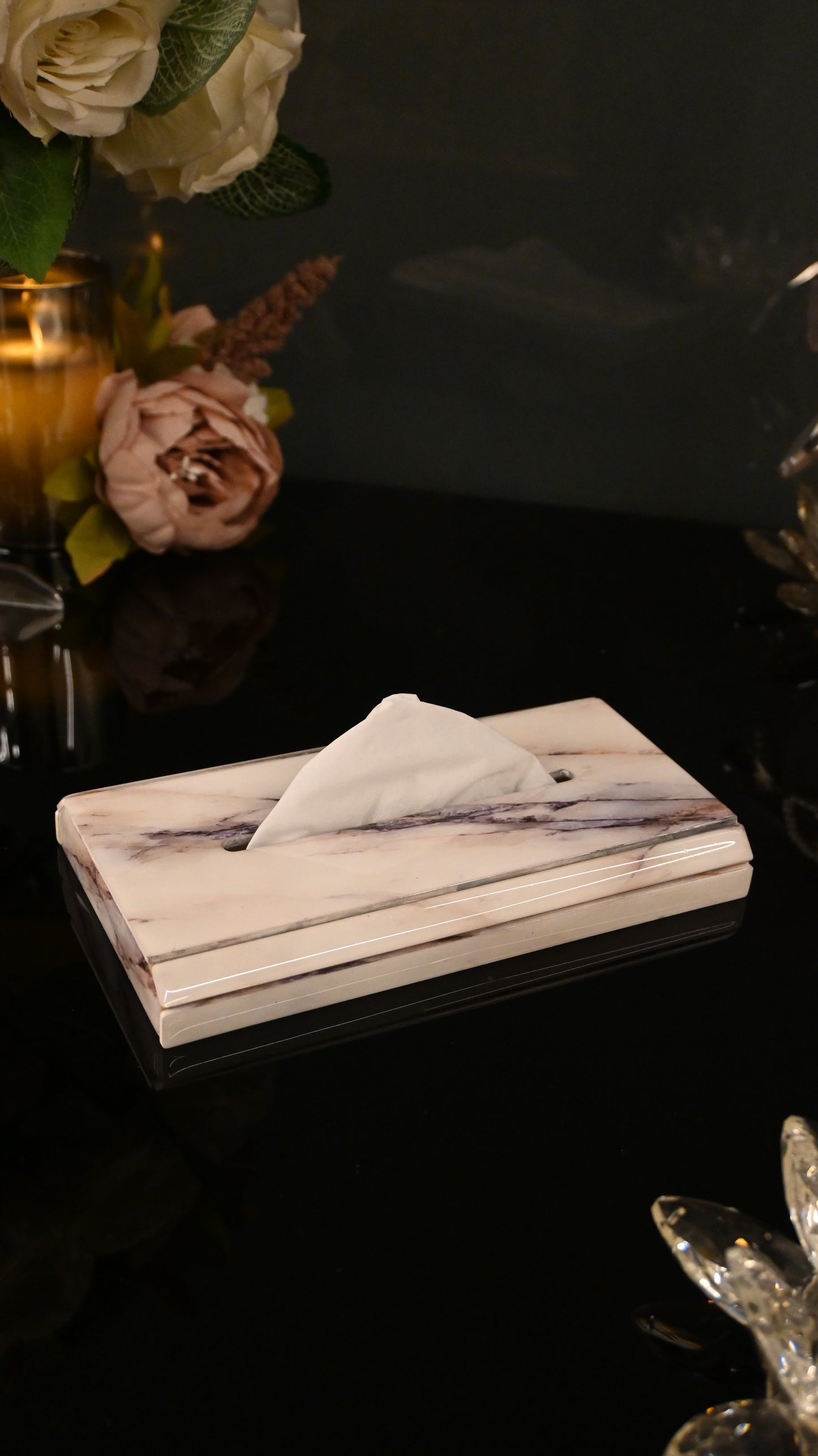 Italian Marble: Super Sleek Tissue Box