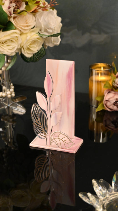 Pink Bloom: Towel Holder