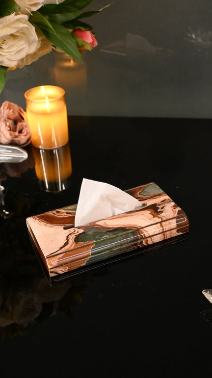 Earth Marble: Super Sleek Tissue Box