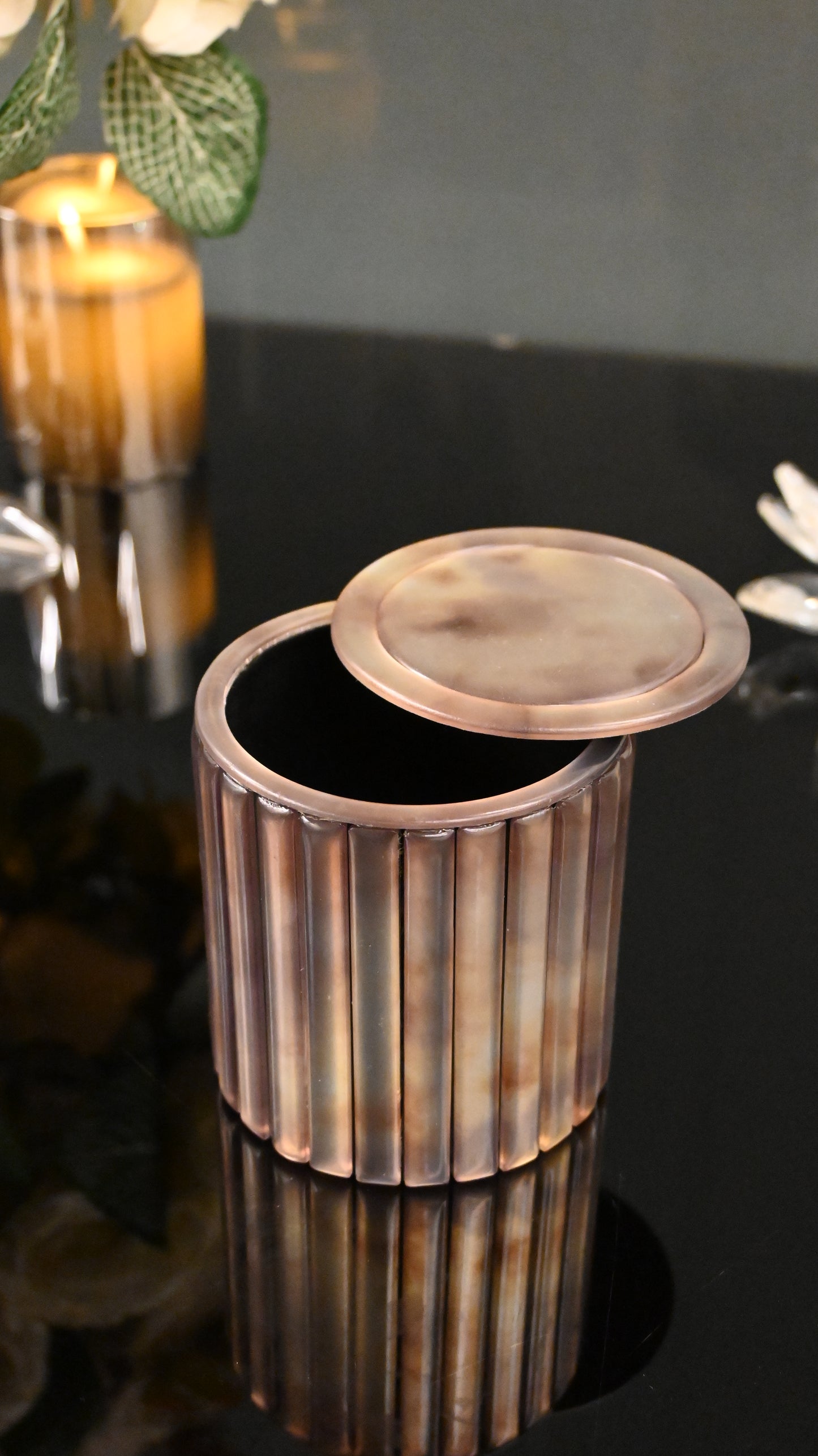 Metallic Silver: Storage Jar