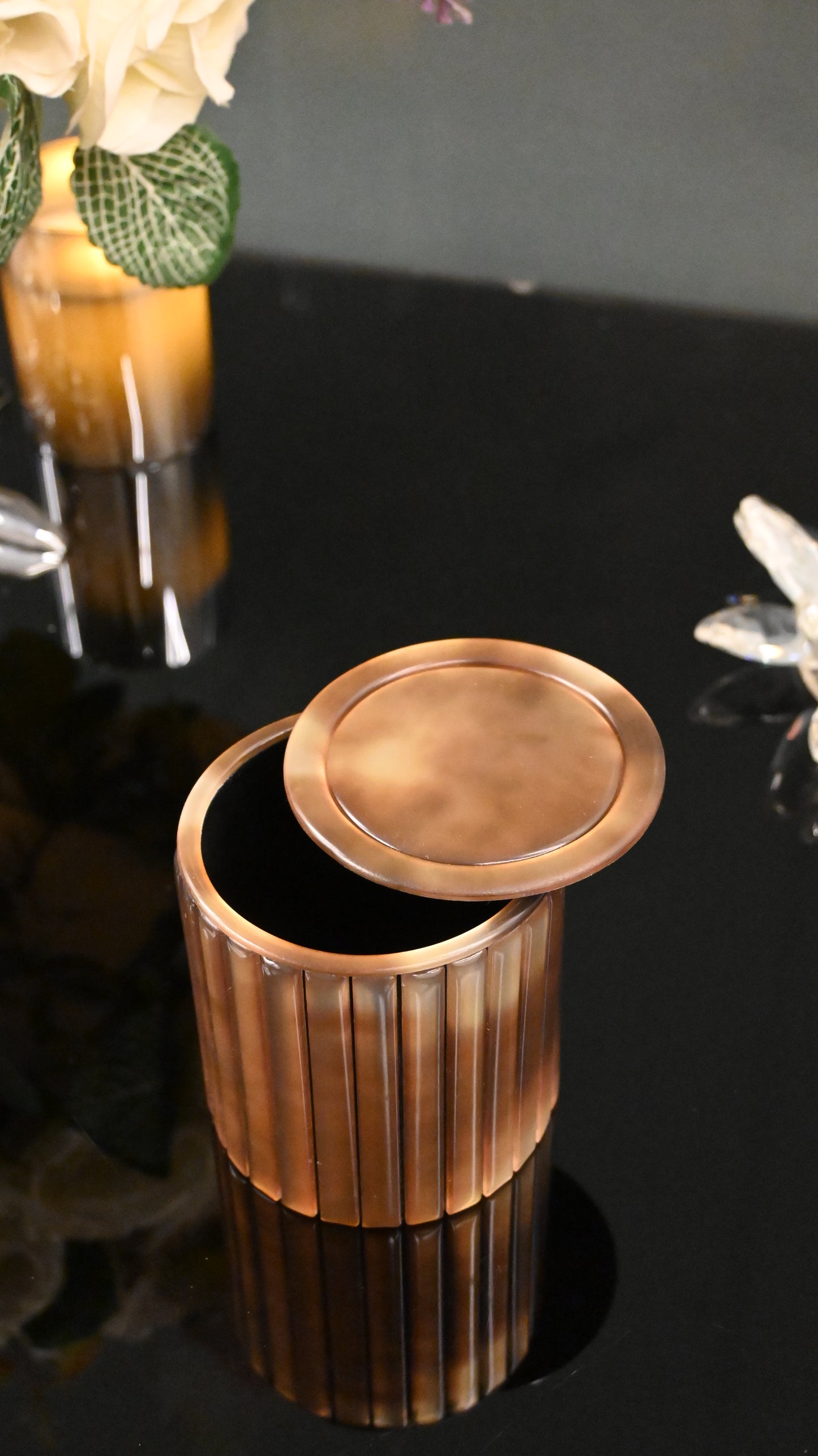 Metallic Gold: Storage jar