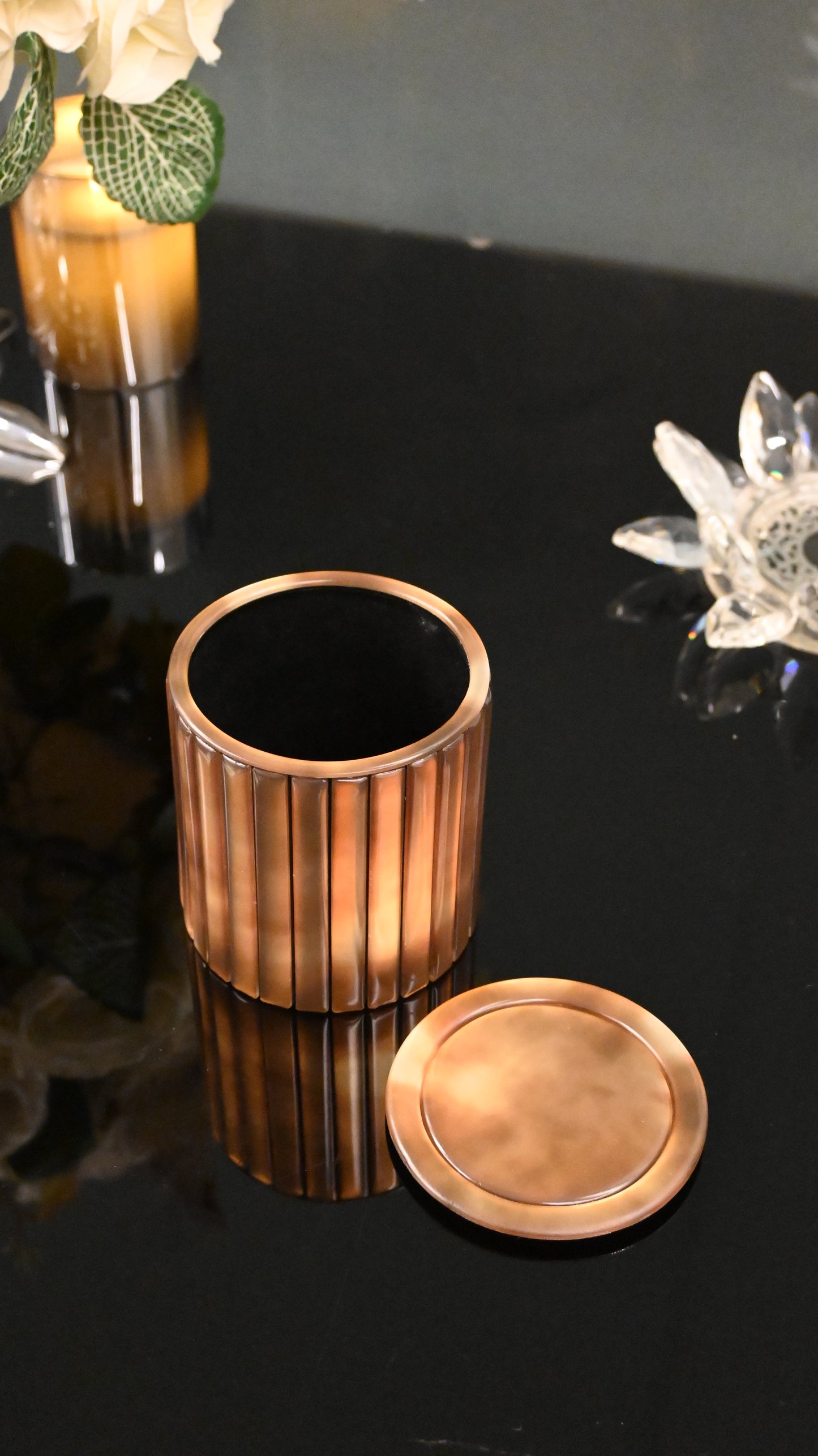 Metallic Gold: Storage jar