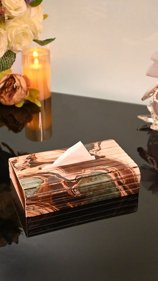 Earth Marble: Flexi Sleek Tissue Box
